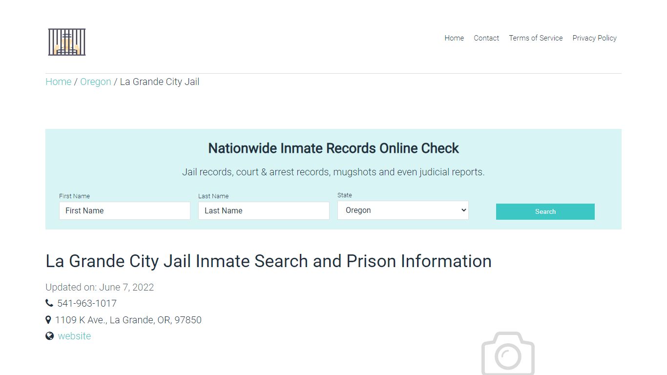 La Grande City Jail Inmate Search, Visitation, Phone no ...