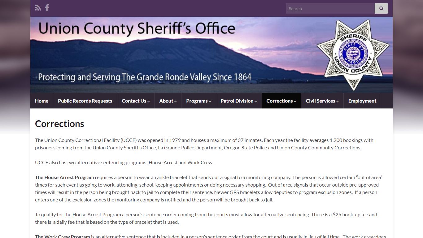 Corrections – unioncountysheriff.us